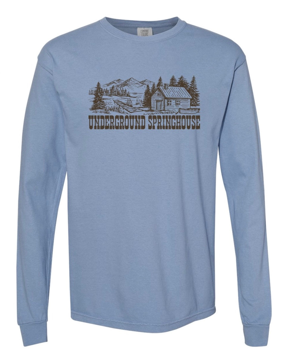 Cabin Long Sleeve - Light Blue