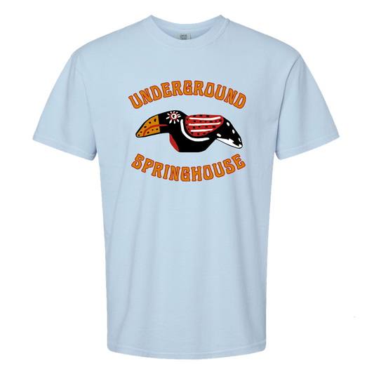 Original Springbird Tee - Light Blue